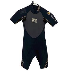 Body Glove black grey shorty spring wetsuit Pro 2 junior size 8 unisex